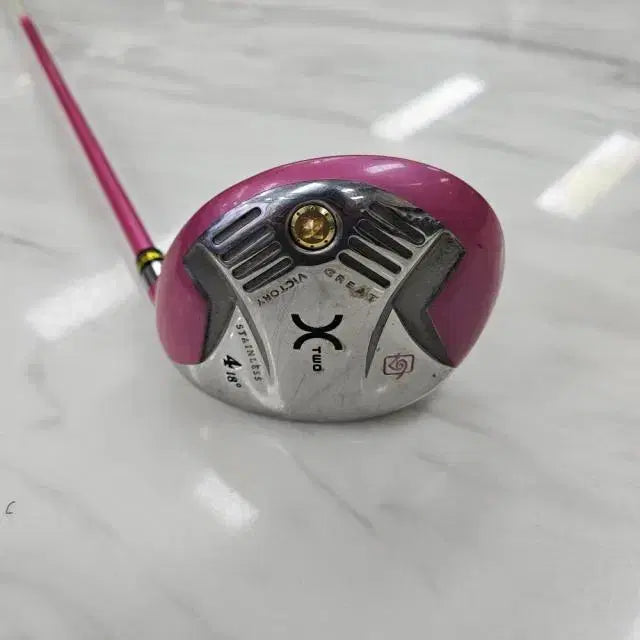 [BUNJANG] GV-Tour X2 Fairway Wood 4 (18-degree, Left-Handed, L Flex) / GV투어 정품 X2 4번 18도 L 중고우드