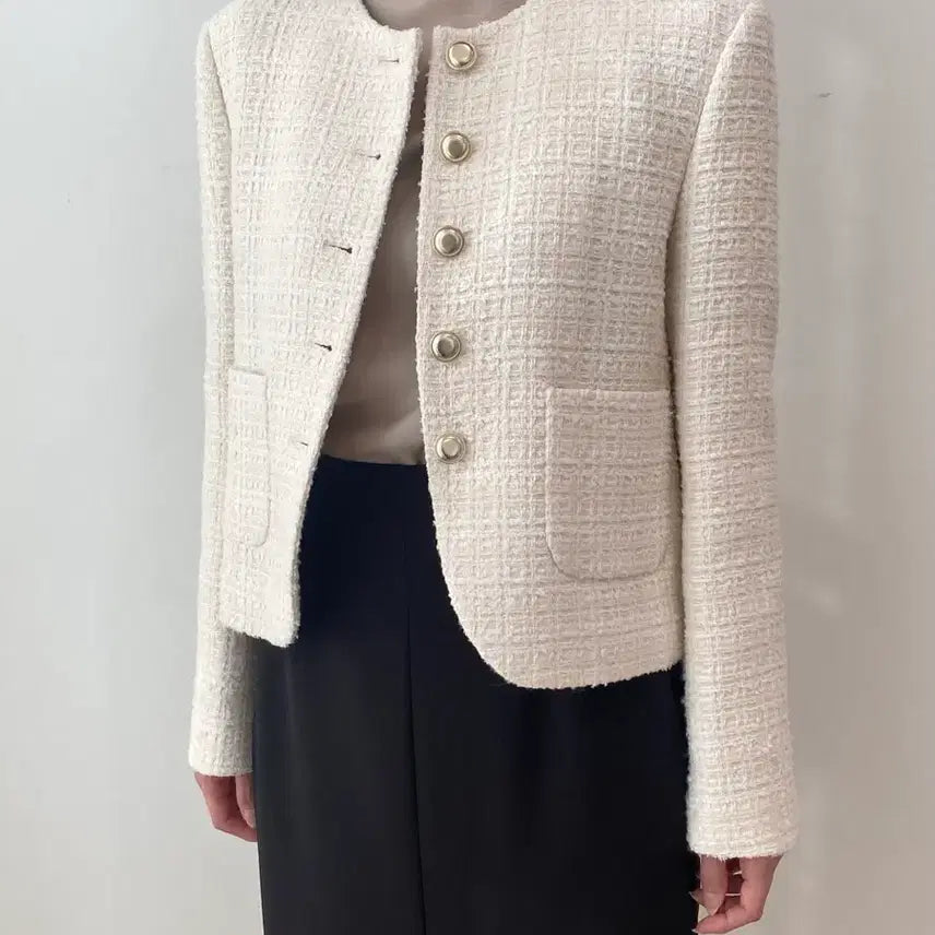 [BUNJANG] Eaah Tweed Jacket / Eaah 이아 트위드 자켓