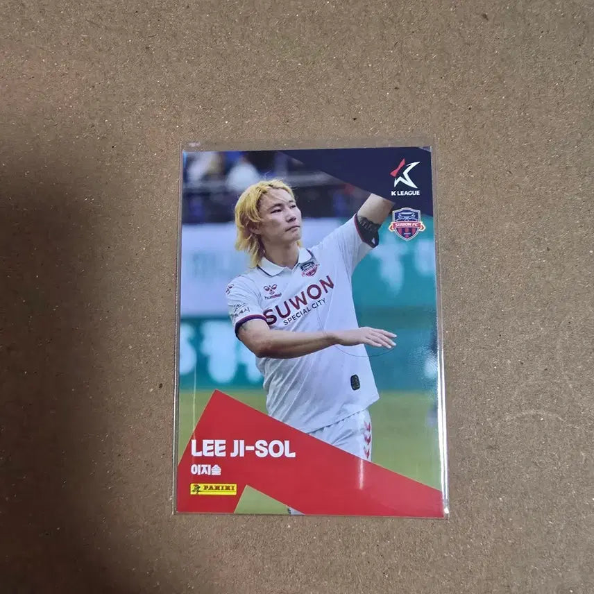 [BUNJANG] Suwon FC Lee Jisol Panini K League Trading Card / 수원 FC 이지솔 선수 카드 파니니 K리그