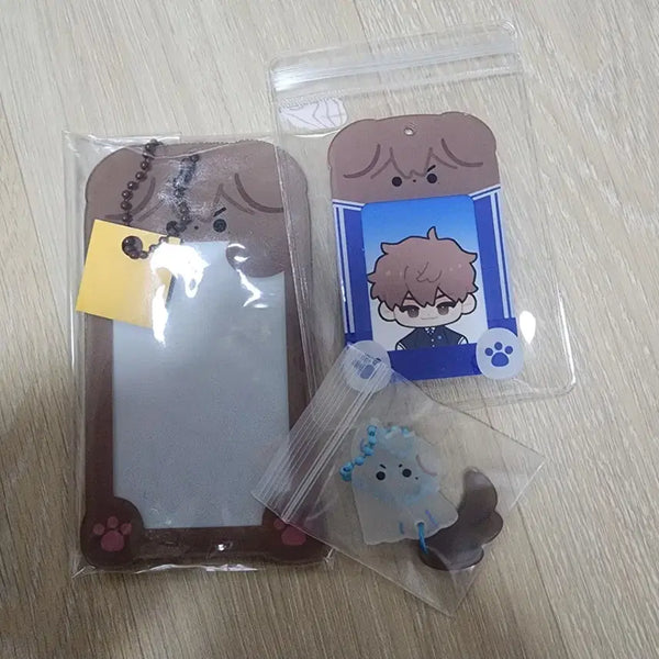 [BUNJANG] Garbage Time Sangho Lee Photocard Holder & Keychain / 가비지타임 기상호 포카홀더&키링 판매합니다.