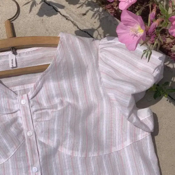 [BUNJANG] Peter and Wendy Meringue Shirring Blouse / 피터앤웬디 머랭셔링블라우스
