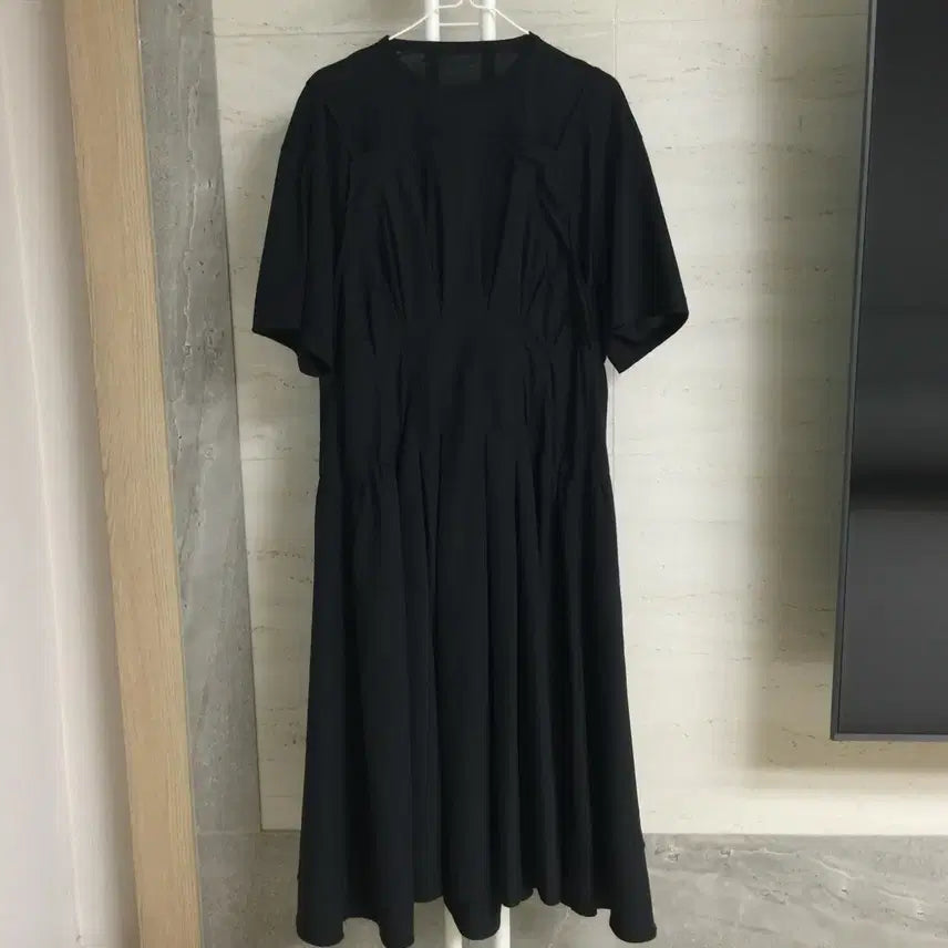 [BUNJANG] System Layered Long Dress Black / SYSTEM 시스템 22 레이어드 롱 원피스 55