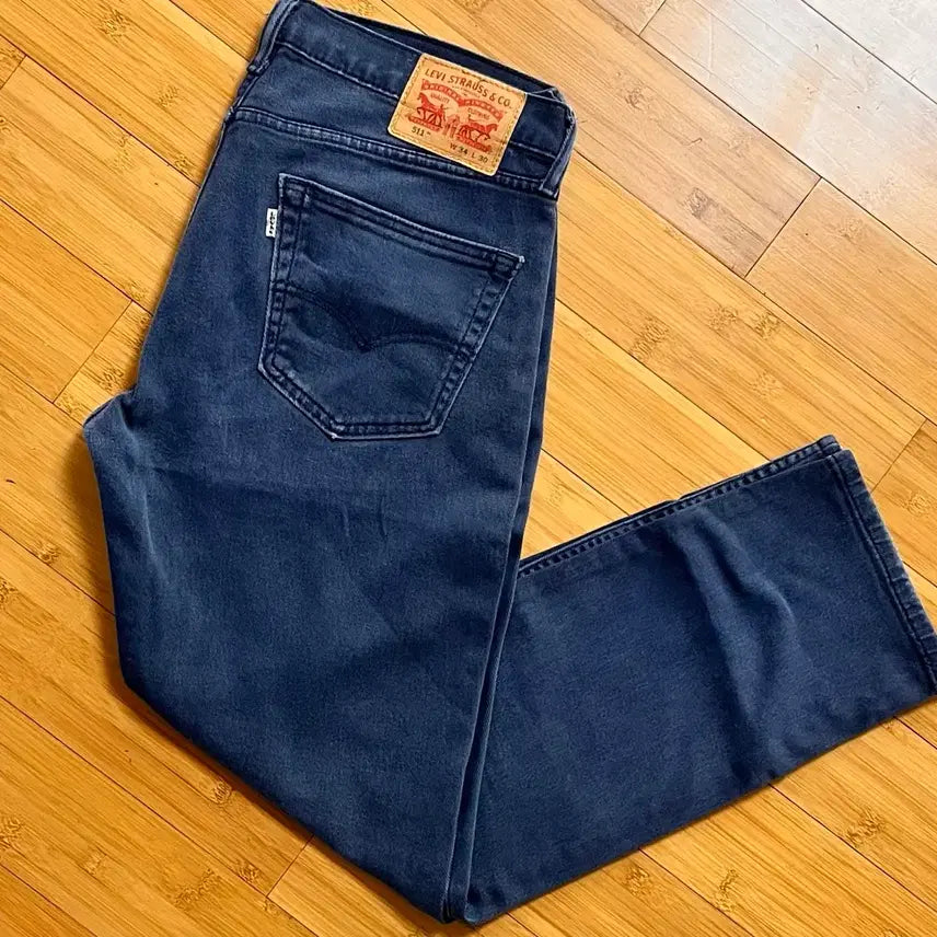 [BUNJANG] Levi's 511 White Tab Denim Pants W34 L30 / 리바이스 511 화이트탭 데님팬츠 W34 L30