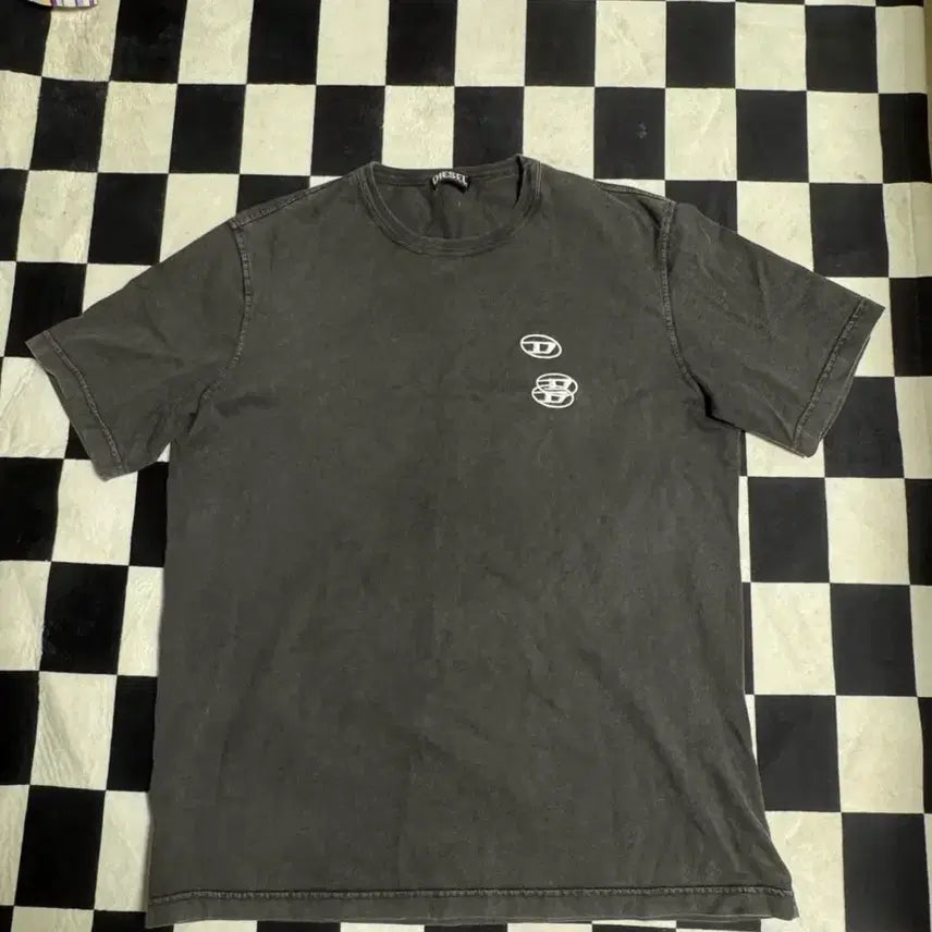 [BUNJANG] Diesel Triple Logo T-Shirt (L) / 디젤 트리플로고 반팔티 L