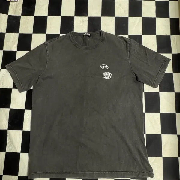 [BUNJANG] Diesel Triple Logo T-Shirt (L) / 디젤 트리플로고 반팔티 L