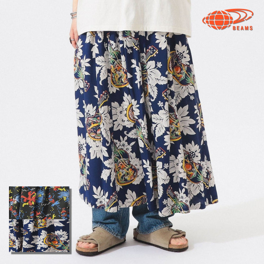 [BUNJANG] BEAMS BOY x SUN SURF Gathered Long Skirt / 빔즈 보이 별주 선서프 개더 롱 스커트