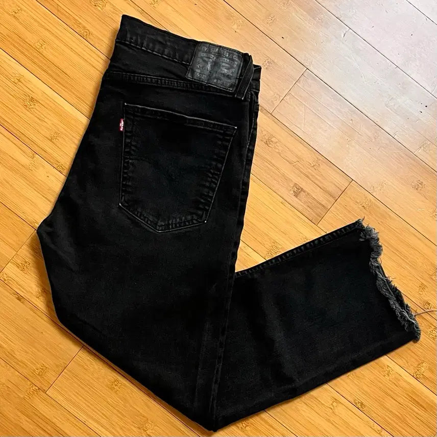[BUNJANG] Levi's 502 Black Denim Pants W36 L32 / 리바이스 502 블랙진 데님팬츠 W36 L32