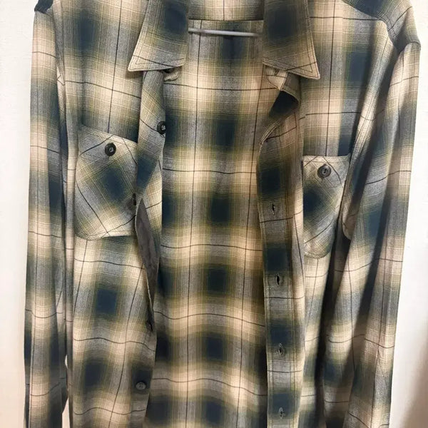 [BUNJANG] RRL Ombre Check Shirt Small / rrl 옴브레 체크 셔츠 s