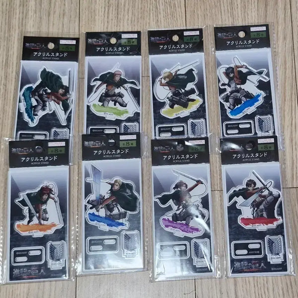 [BUNJANG] Attack on Titan 8 Types Acrylic Standee Set / 진격거 아크맅 8종