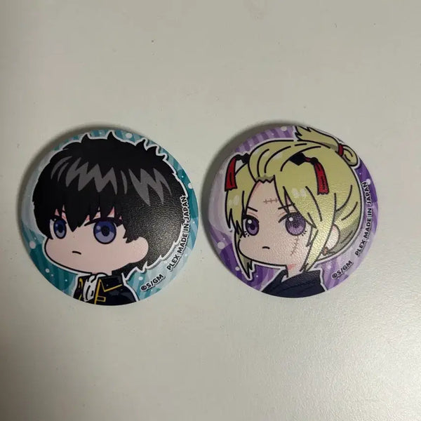 [BUNJANG] Gintama Hijikata Toushiro Tsukuyo Munikara Squishy Badge Set / 은혼 히지카타 츠쿠요 무니카라 말랑 뱃지 일괄