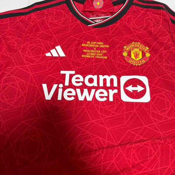 [BUNJANG] Manchester United 23-24 FA Home Authentic Short Sleeve Bruno Fernandes Jersey XL / XL)23-24 맨유 fa 홈 어센틱 반팔 브루노 페르난데스