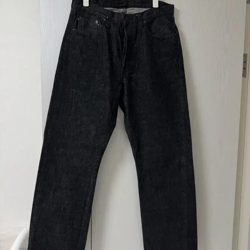 [BUNJANG] Fullcount 1101 BK Black x White Selvedge Denim Jeans - Size 32 / 풀카운트 1101 bk black X white 32사이즈