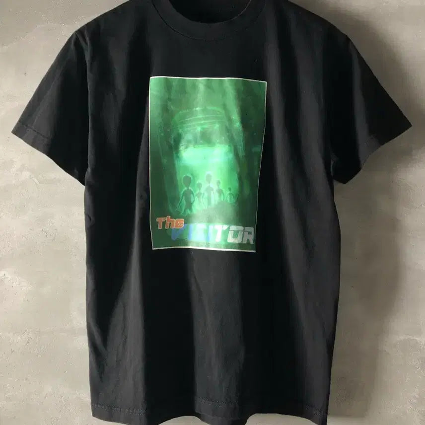 [BUNJANG] 00s Vintage Alien Print T-Shirt / 00s 빈티지 에일리언 프린팅 티셔츠