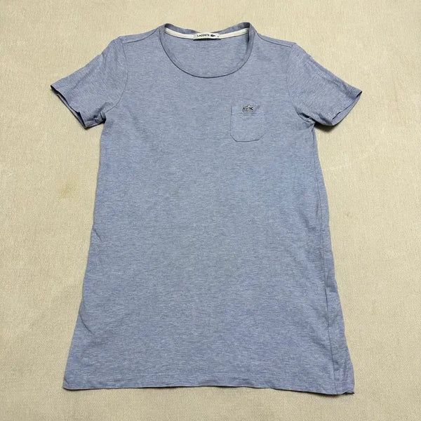 [BUNJANG] Lacoste Round Neck Short Sleeve T-Shirt Size 36 / 라코스테 라운드넥 반팔티 36