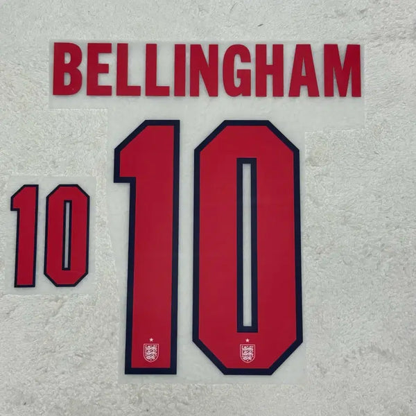 [BUNJANG] Jude Bellingham England National Team 26-28 Uniform Printing / 26-28 잉글랜드 국가대표 주드 벨링엄 유니폼 마킹