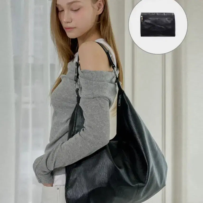 [BUNJANG] Goche Free Shopper Bag Black / (새상품) 고세 프리쇼퍼백 블랙