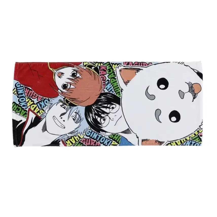 [BUNJANG] Gintama Yorozuya Jump Shop Original Art Towel / 미개봉)은혼 요로즈야 점프샵 원화 타올 해결사긴토키피규어쿠지가챠카구라누이