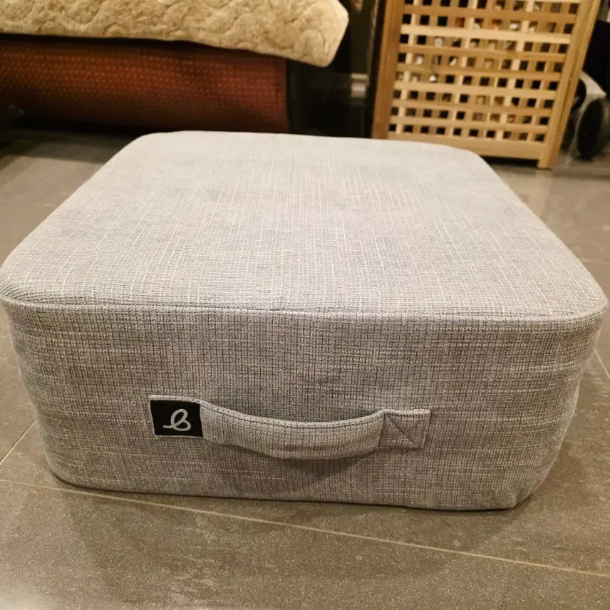[BUNJANG] Bari Body Jumping Cube Light Grey Indoor Trampoline / 바리바디 점핑큐브 라이트그레이 실내 트램폴린