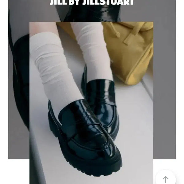[BUNJANG] JILLSTUART Black Platform Loafers (240) / 질바이질스튜어트 블랙 플랫폼 로퍼 240
