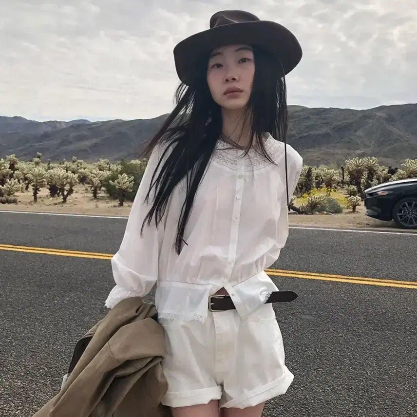 [BUNJANG] Howus Easel Blouse / howus 호와스 easel blouse 블라우스