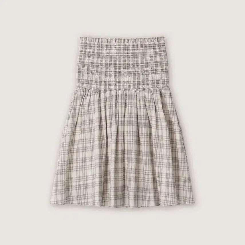 [BUNJANG] Franmerico Muffin Check Skirt - Cream / 프랑메리코 Muffin Check Skirt - Cream
