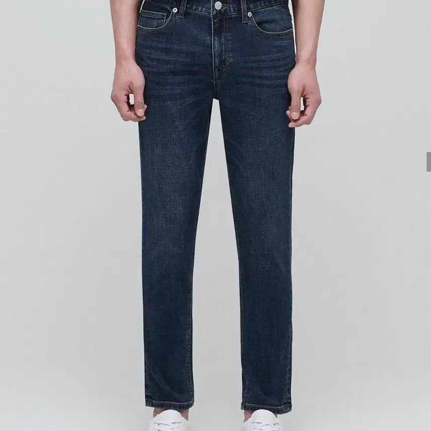 [BUNJANG] Musinsa Standard Slim Crop Denim Jeans Medium Indigo / 무탠다드 슬림 크롭 데님 미디엄인디고 새제품 팝니다