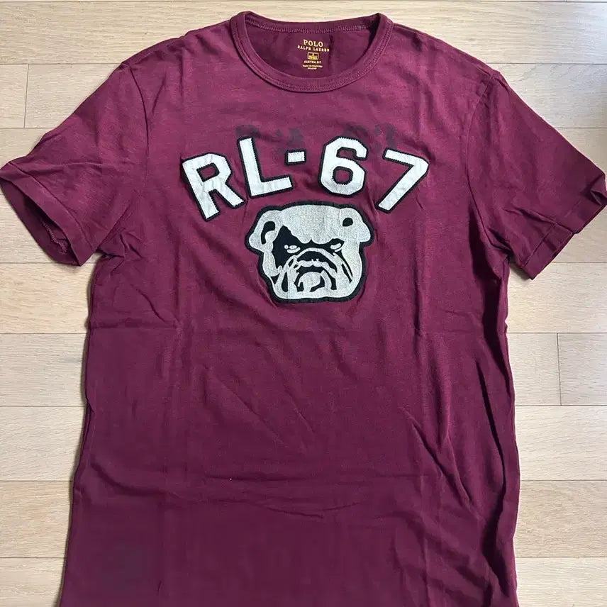 [BUNJANG] Polo Ralph Lauren Bulldog Custom Fit T-Shirt / 폴로 랄프로렌 불독 티셔츠 커스텀핏
