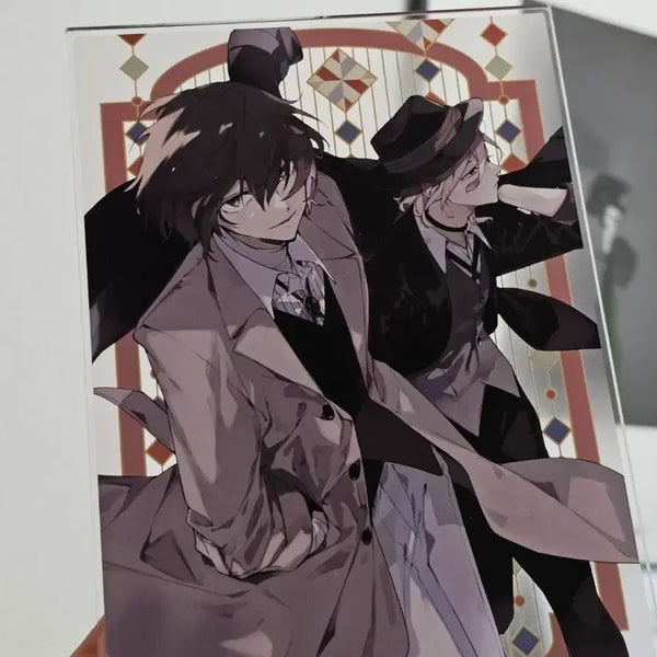 [BUNJANG] Bungo Stray Dogs Dazai Chuuya Soukoku Original Art Acrylic Board Panel / 문스독 다자이 츄야 쌍흑 원화 아크릴 보드 패널