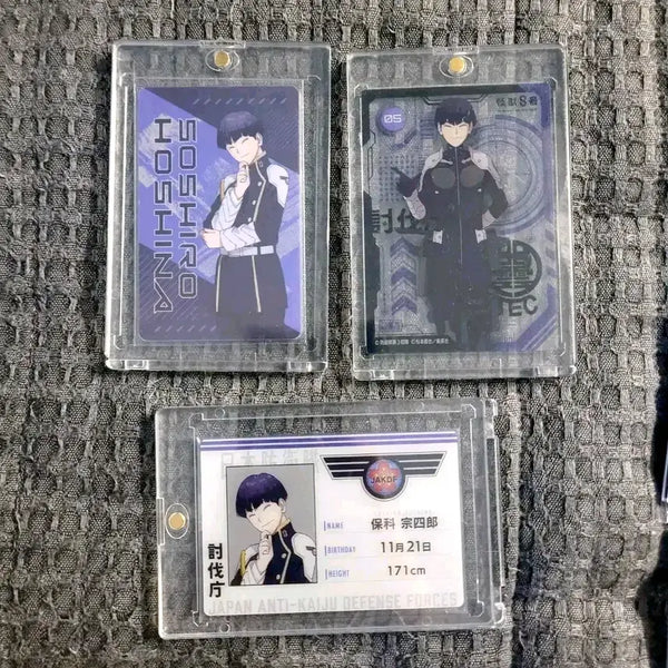 [BUNJANG] Kaiju No. 8 Soushiro Hoshina Wafer Card & Photocard Bundle Set / 괴수 8호 호시나 웨하스 카드 외 호시나 포카 일괄 판매
