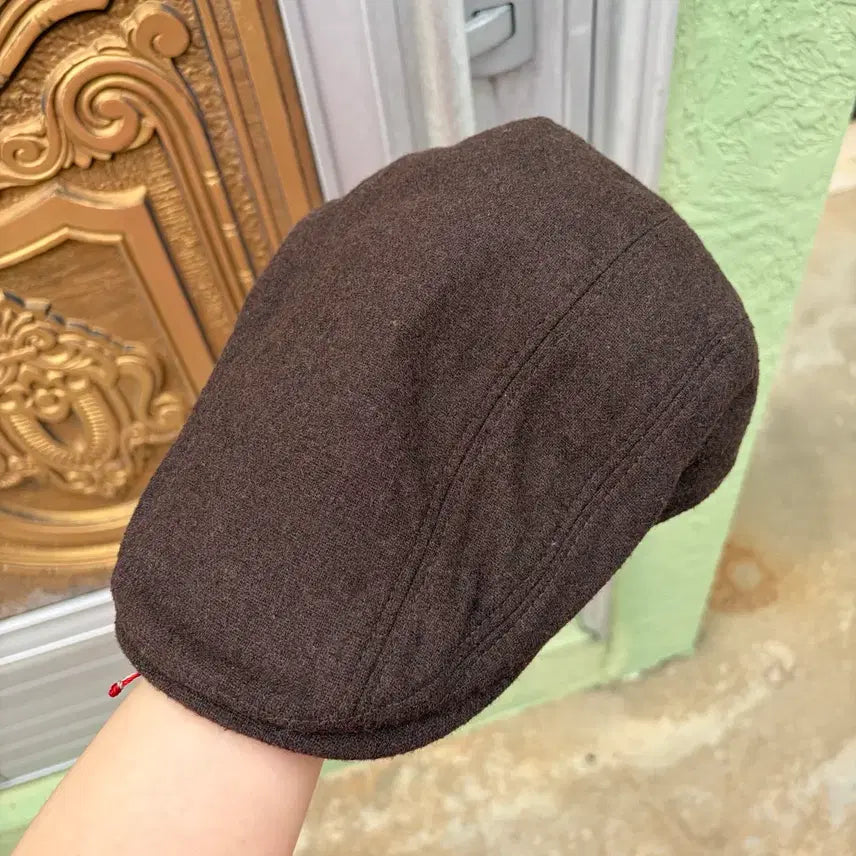 [BUNJANG] Vintage Brown Hunting Cap / 빈티지 브라운 헌팅캡