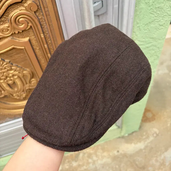 [BUNJANG] Vintage Brown Hunting Cap / 빈티지 브라운 헌팅캡