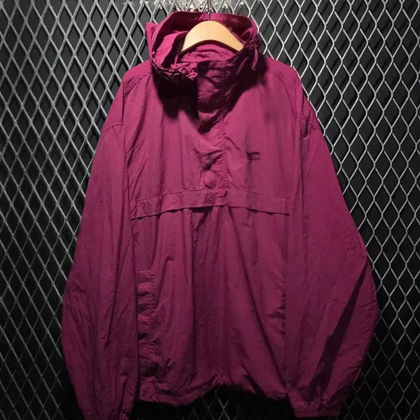 [BUNJANG] Travel Half Zip-Up Windbreaker Jacket / 트래블 하프집업 바람막이 M