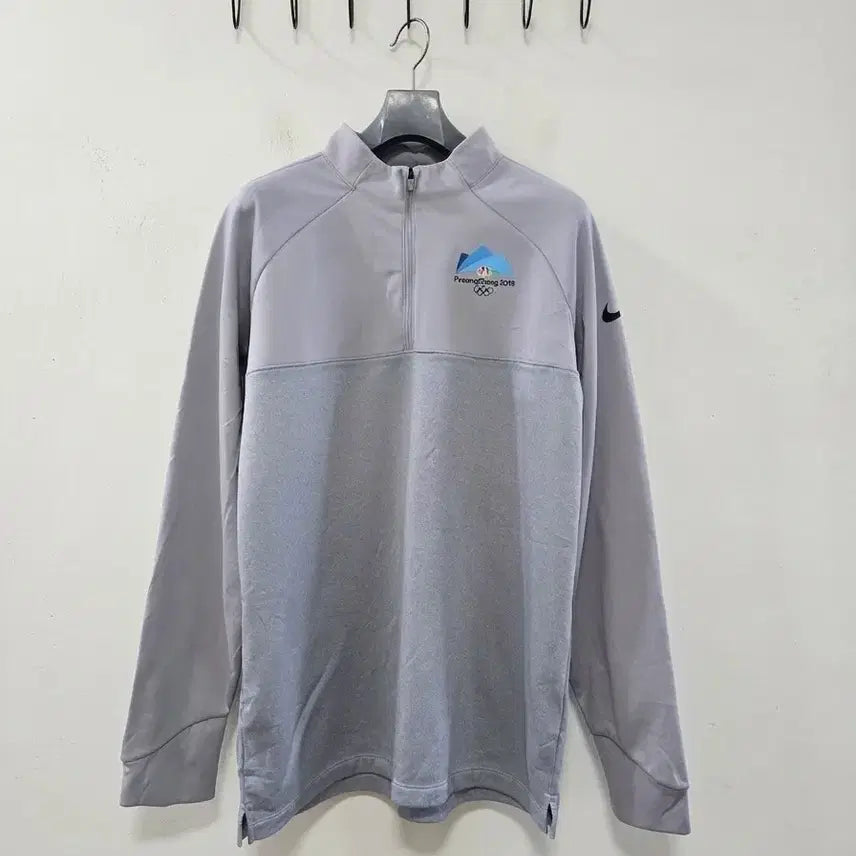 [BUNJANG] Nike Golf 2018 Pyeongchang Winter Olympics Staff 1/4 Zip Pullover - Size L / 나이키 골프 2018 평창 동계올림픽 하프집업 L