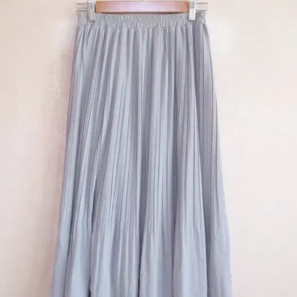 [BUNJANG] Nice Claup Gray Long Skirt / Nice Claup 그레이 롱 스커트