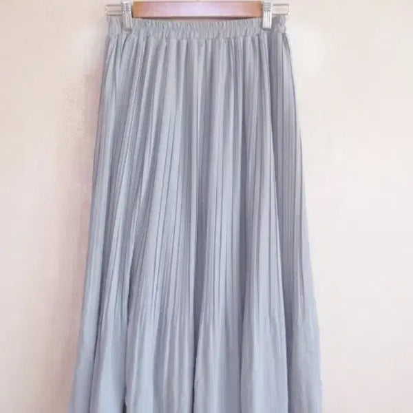 [BUNJANG] Nice Claup Gray Long Skirt / Nice Claup 그레이 롱 스커트