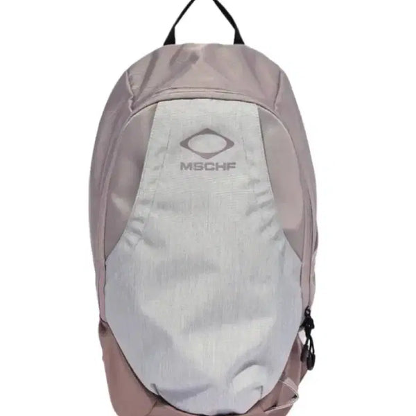 [BUNJANG] Mischief Rhombus Backpack Pink/Gray / 미스치프 롬버스 백팩 핑크/그레이