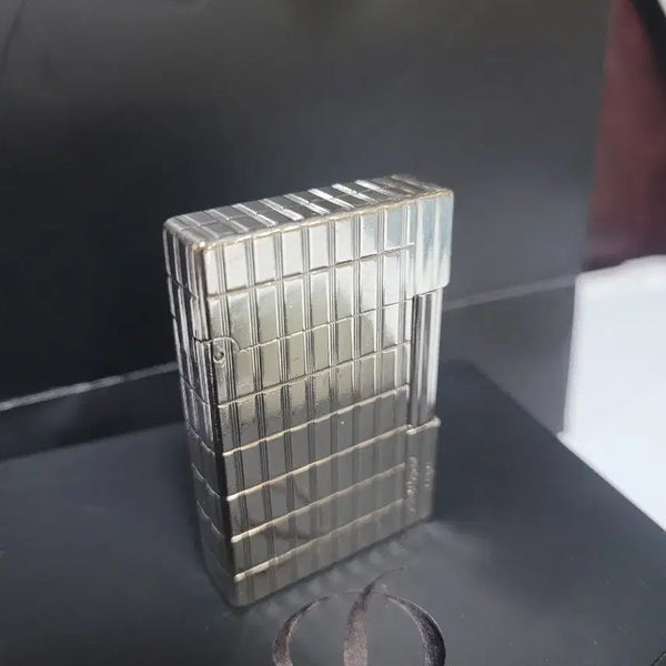 [BUNJANG] S.T. Dupont Line 2 Gatsby Lighter Silver / [정품,풀세트] 듀퐁라이터 라인2 ca18138 개츠비 은장 듀퐁라이타