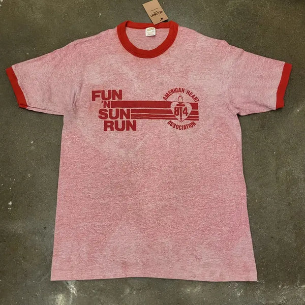 [BUNJANG] 80s Made in USA Single Stitch Ringer T-Shirt / 80s Made in USA 싱글스티치 링거티 반팔 티셔츠
