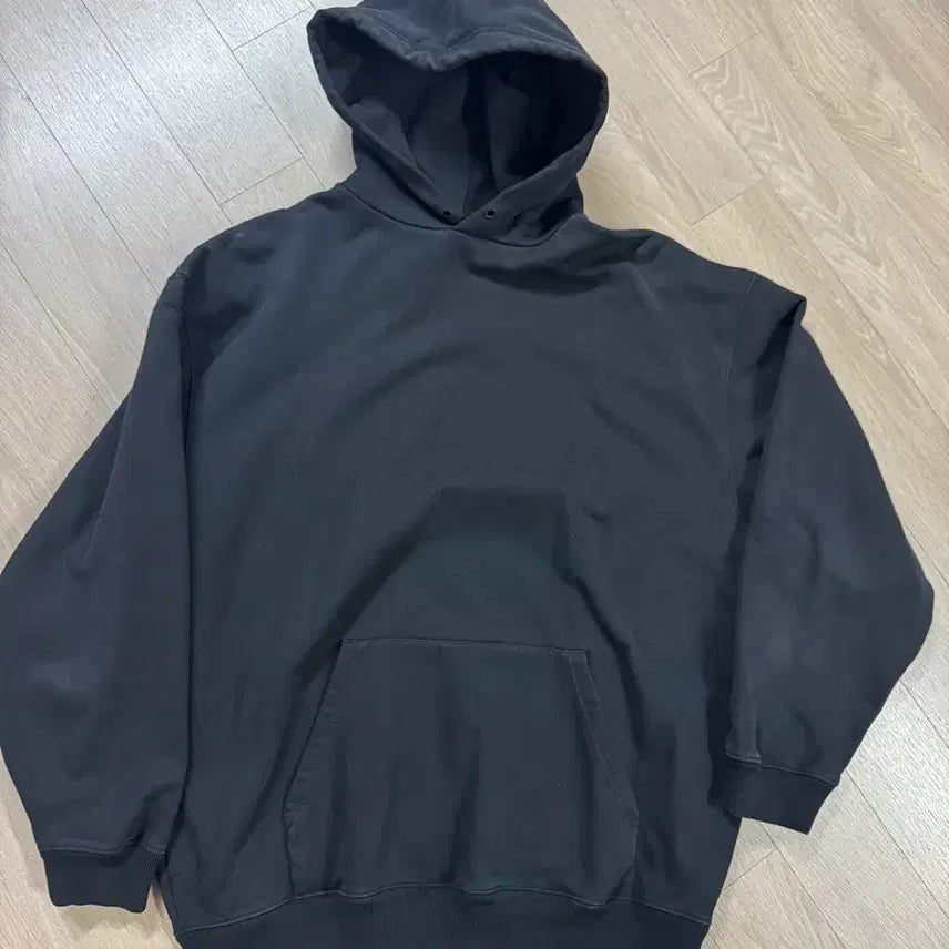 [BUNJANG] Balenciaga Back Logo Hoodie XL / [XL] 발렌시아가 백로고 후드 블랙