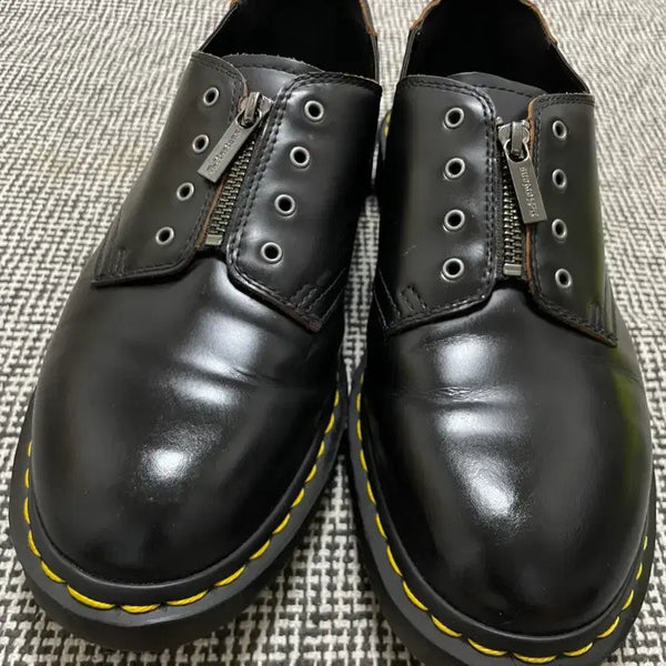 [BUNJANG] Dr. Martens 1461 GST Zip Loafer Black / 닥터마틴 1461 GST 지퍼 로퍼