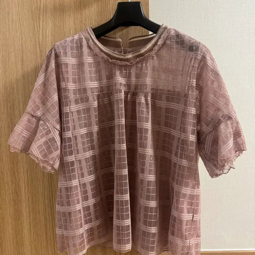 [BUNJANG] Tul Layer Blouse / sjsj 튤 레이어 블라우스