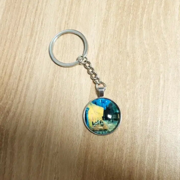 [BUNJANG] Van Gogh "Cafe Terrace at Night" Keychain / 반고흐 키링 팝니다