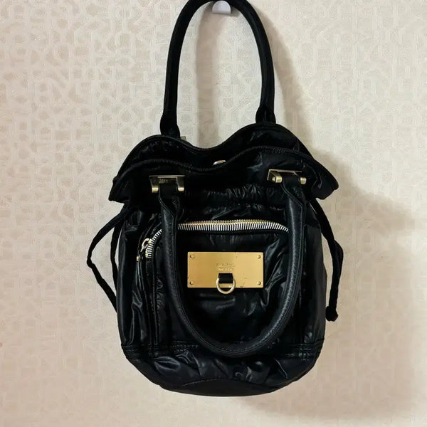 [BUNJANG] Diesel Vintage Pouch Shoulder Bag Nylon / 디젤 복조리백 빈티지 숄더백