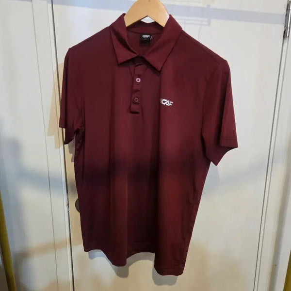 [BUNJANG] CAF Wine Color Short-Sleeve Polo T-Shirt Size 95 / CAF 반팔 티셔츠 와인색 95