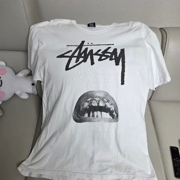 [BUNJANG] Stussy x Rick Owens 40 World Tour T-Shirt XL / 스투시 릭오웬스 40 월드투어 티셔츠 xl