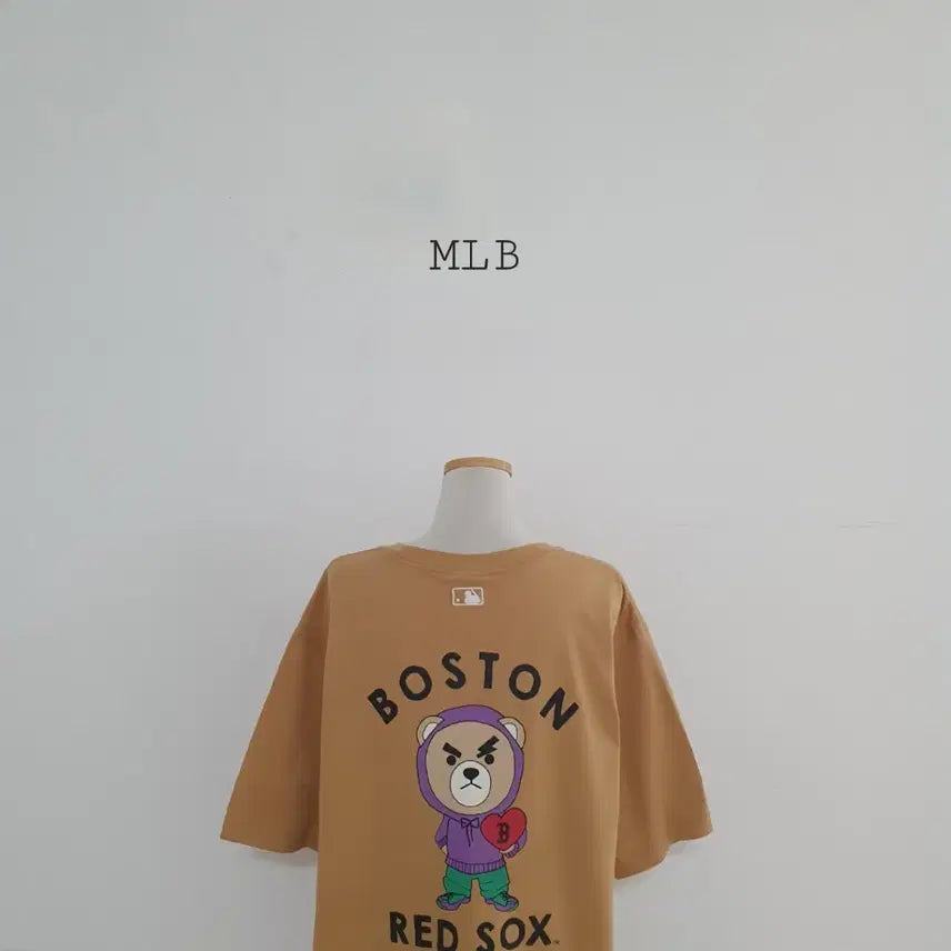 [BUNJANG] MLB Boston Red Sox T-Shirt Beige XL / No.26070907 MLB 보스턴 레드삭스 반팔 티셔츠 베이지