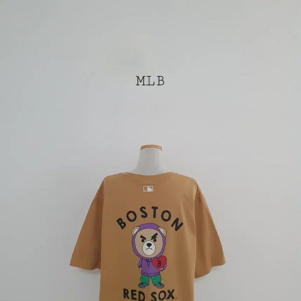 [BUNJANG] MLB Boston Red Sox T-Shirt Beige XL / No.26070907 MLB 보스턴 레드삭스 반팔 티셔츠 베이지
