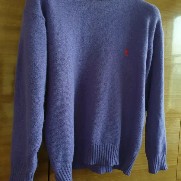 [BUNJANG] Polo Ralph Lauren Lavender Knit Sweater / 폴로 랄프로렌 라벤더 니트