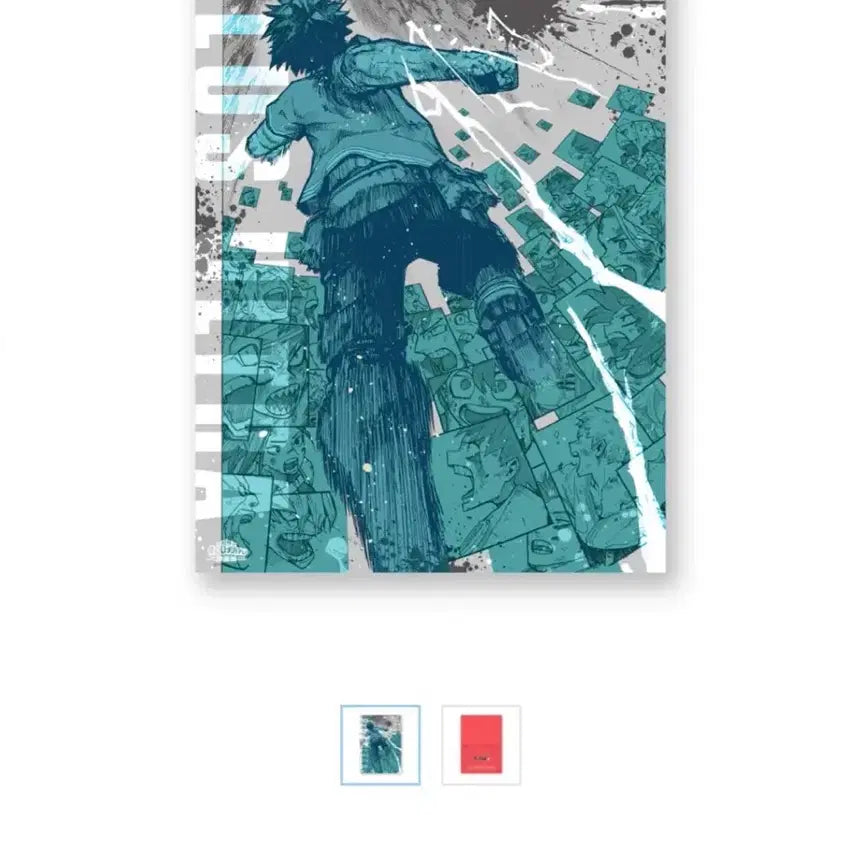 [BUNJANG] My Hero Academia Original Art Exhibition A2 Poster Set (2 Types) / 나히아 히로아카 원화전 A2 포스터 2종 세트