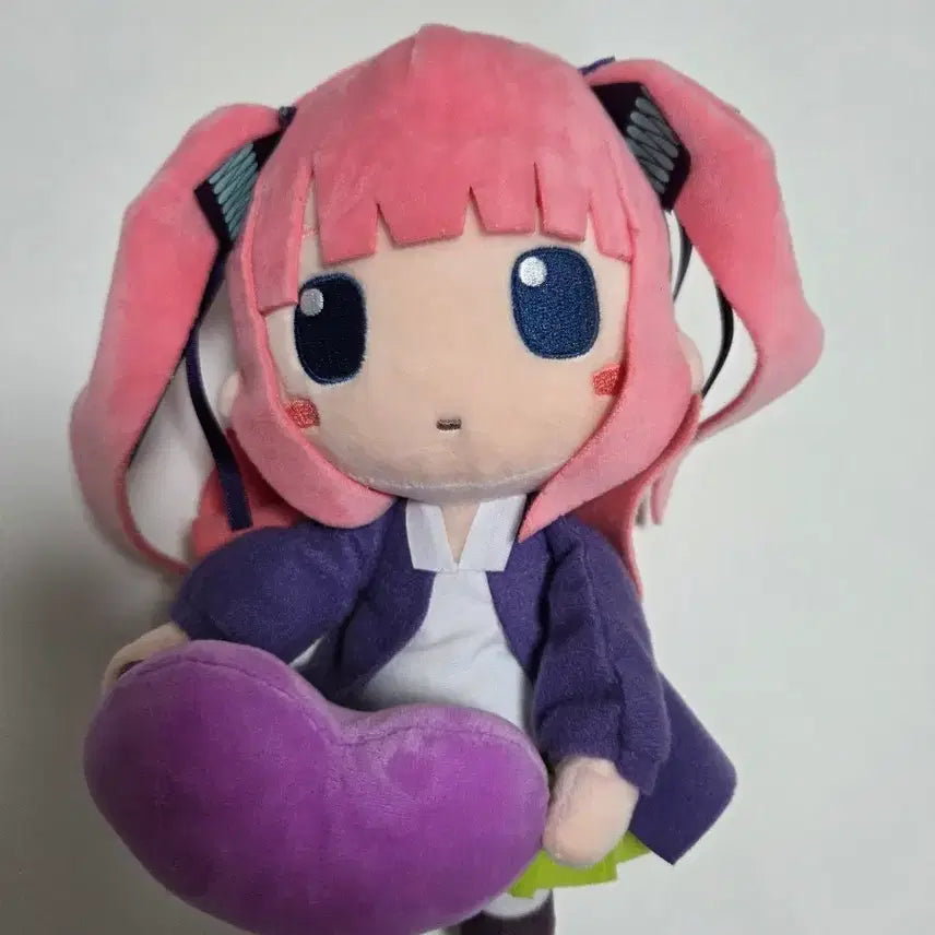 [BUNJANG] The Quintessential Quintuplets Nakano Nino Plush Doll / 5등분의 신부 나카노 니노 누이 인형 굿즈